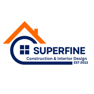 Superfine Construction Logo