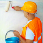 house painters with paint roller house