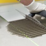tiler working renovation apartment 2